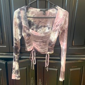 long sleeve shirt barley worn